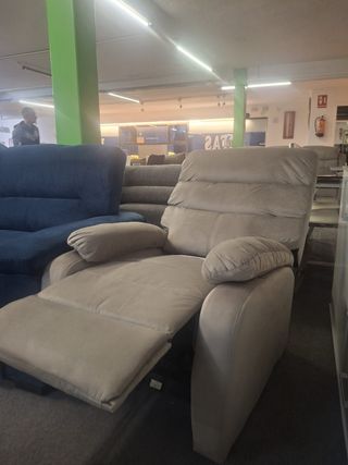 Sofá extensible tela beige