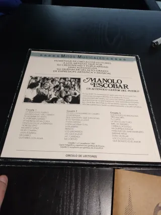 Manolo Escobar - Mitos Musicales (Cintas)