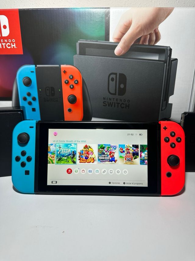 Nintendo Switch + 30 juegos