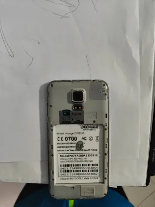 Doogee Voyager 2 DG310 Dual SIM grigio 3 batterie.