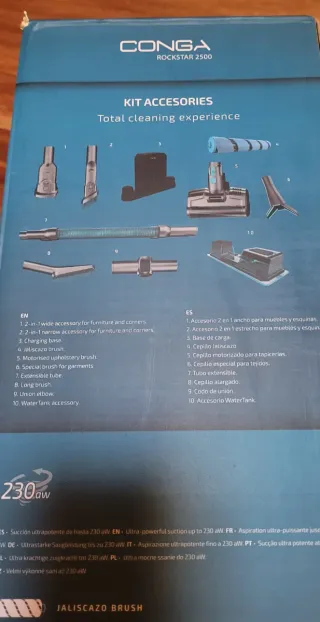 Aspirador Conga Rockstar 2500