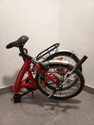 Bicicleta Plegable Boomerang Aluminio 7005