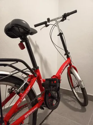 Bicicleta Plegable Boomerang Aluminio 7005