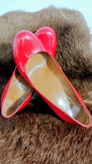 Sapatos Gucci Vermelhos