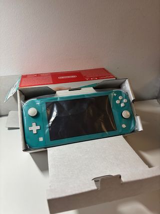 Nintendo Switch Lite Turquesa + Accesorios