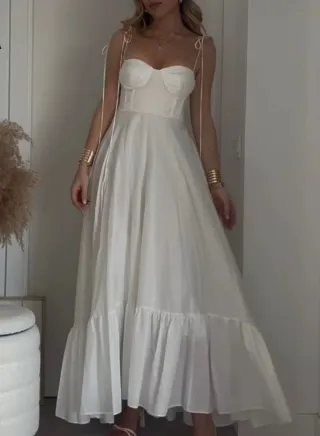 Vestido Corsetero Popelin