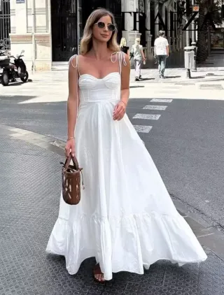 Vestido Corsetero Popelin