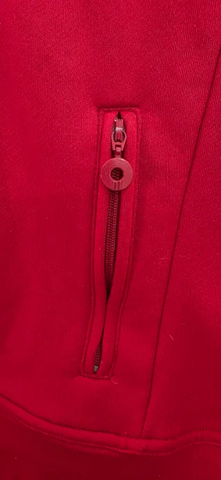 Chaqueta Adidas Retro Roja y Blanca Talla 36