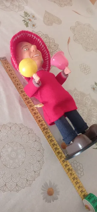 Juguete payaso de la tele Fofito años 70.