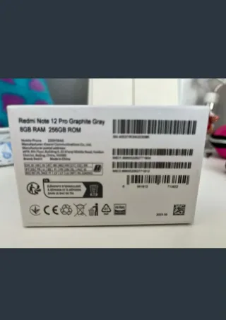 Xiaomi Redmi Note 12 Pro Nero