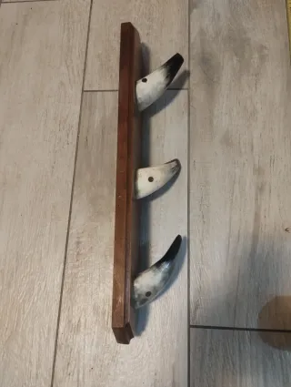 Appendiabiti Design Corno Legno