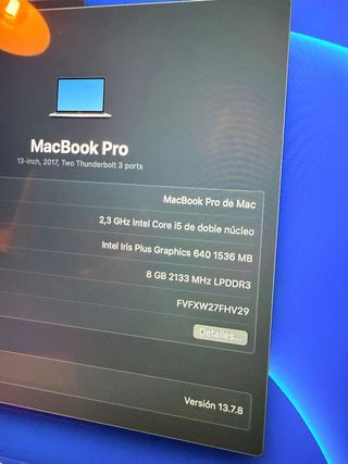 MacBook Pro 13' 2017