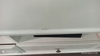 Mueble TV Ikea Blanco  y se regala mesa de centro