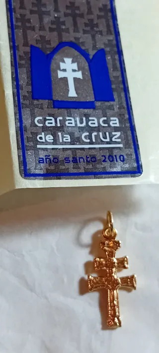 Colgante Cruz Caravaca Año Santo 2010