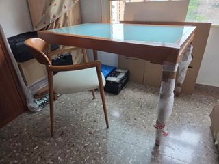 ULTIMA OPORTUNIDAD Mesa extensible con 4 sillas