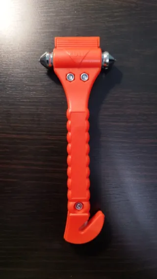 Martillo de emergencia 2 en 1