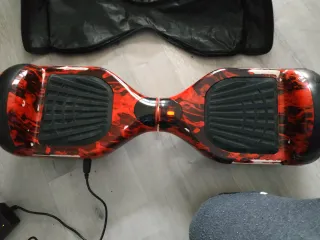 Hoverboard Eléctrico Rojo con Bolsa y Cargador