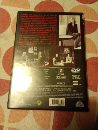 DVD Coffee and Cigarettes Jim Jarmusch