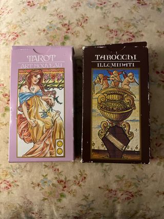 Tarot Art Nouveau y Tarocchi Illuminati