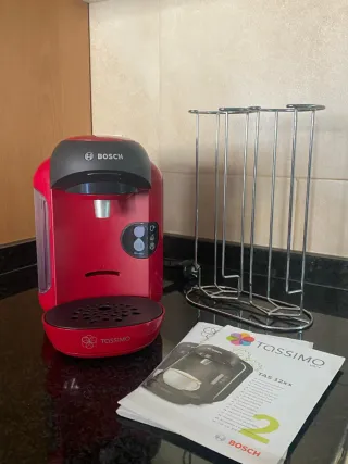 Cafetera Bosch Tassimo Roja