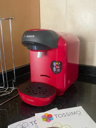 Cafetera Bosch Tassimo Roja