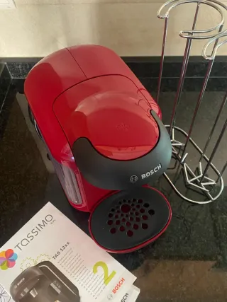 Cafetera Bosch Tassimo Roja