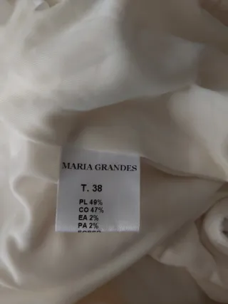 Vestido punto fino Maria Grandes Talla M