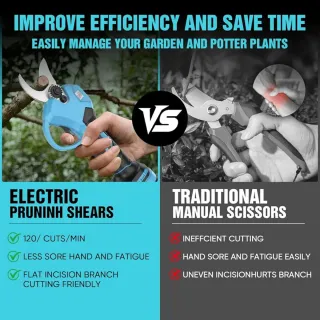 Tijeras Podar Eléctricas 2 Baterías