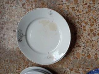 Juego de 3 platos grandes y 6 pequeños