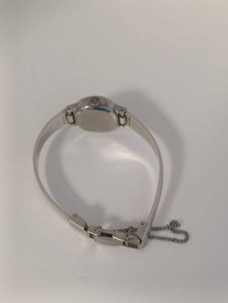 Reloj Seiko bañado en oro blanco