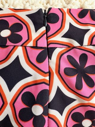 Falda mini vintage estampado floral