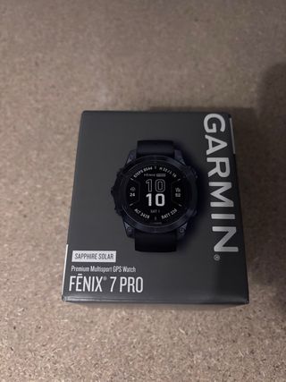 Garmin Fenix 7 Pro Zafiro Solar Negro