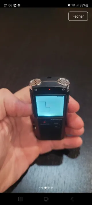 Gravador de Voz Digital Portátil