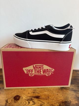 Vans Ward Platform Zapatillas Negras