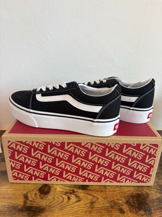 Vans Ward Platform Zapatillas Negras