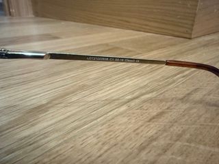 Gafas de Sol Shadow Marrón y Dorado