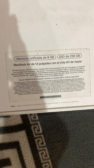 MacBook Air 13” piezas