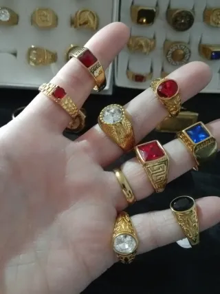 Anillos de golfi varios modelos.