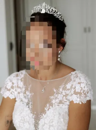 Vestido de Novia Rosa Clara Talla S