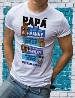 Camiseta Papá Eres El Mejor Padre