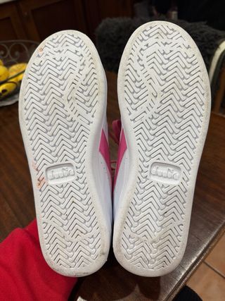 Scarpe Diadora Donna Bianco Rosa Tg 39