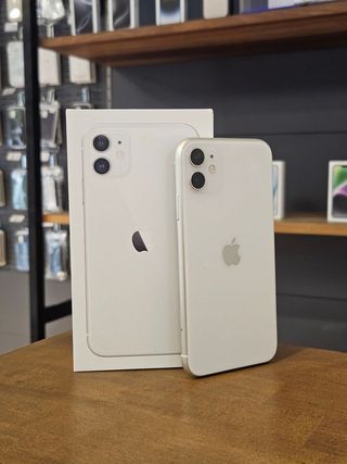 IPHONE 11 128GB BIANCO BATTERIA 100%
