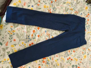 Pantalones de vestir azul para hombre