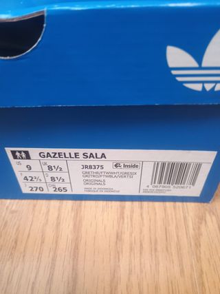 Zapatilla Adidas Gazelle Sala Talla 42 2/3