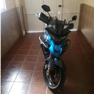 Moto Zontes T310 Adventure Negra/Azul