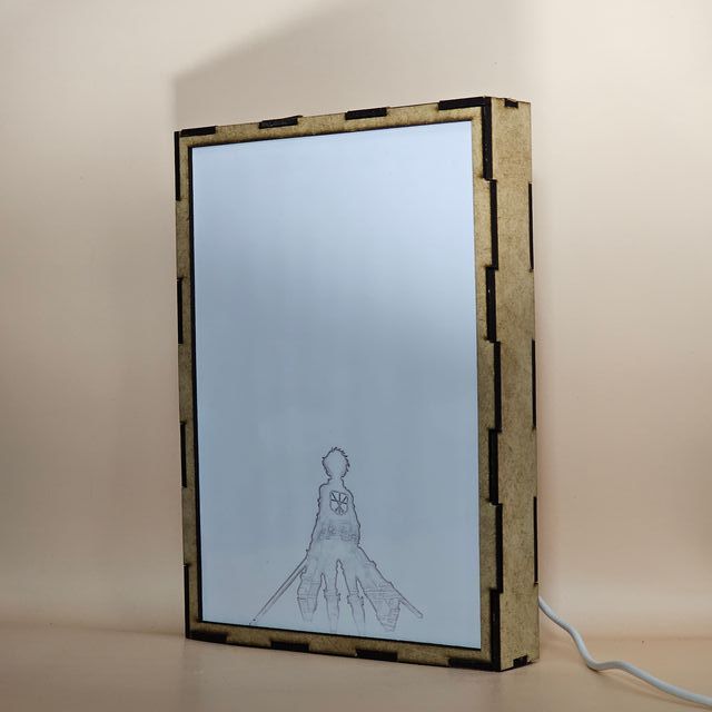 Lámpara LED Doble Imagen Shingeki no Kyojin