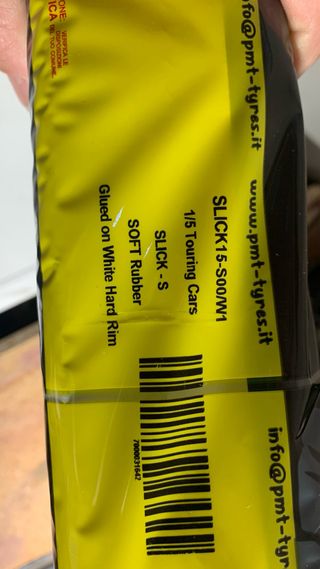 Ruedas 1/5 SLICK S SOFT RUBBER