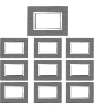 Placca 3 Moduli Bticino Grigio
