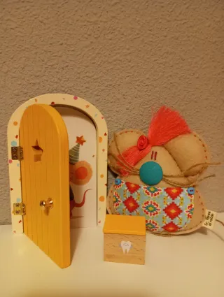 Figura Ratoncito Pérez fieltro