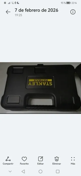 Set de 50 accesorios stanley fatmax